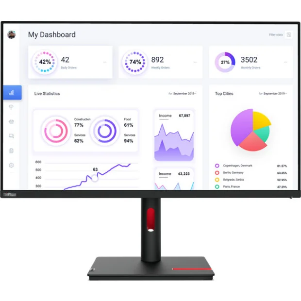 Монитор Lenovo ThinkVision T32p-30 (63D2GCR1CS)